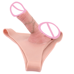 Consolador realista hueco portátil de silicona, pantalones, pene Anal, Sexo Anal, juguete para adultos para <span class=keywords><strong>mujeres</strong></span>, juguetes homosexuales, consoladores realistas para pene - Product Image 3