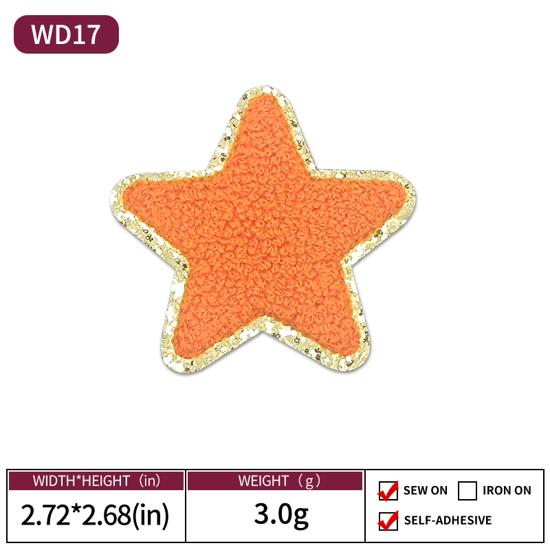 Étoile orange WD17-F