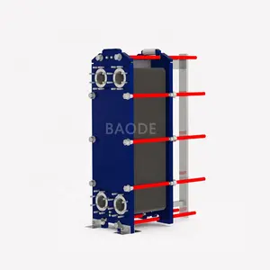 M15/BH150 Placa móvel e trocador de calor de placas de juntas na indústria alimentar