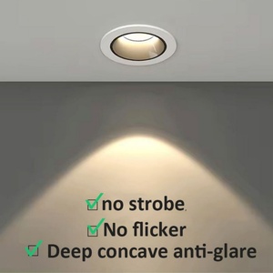 Lámpara de Techo Empotrada LED de Diseño Moderno y Sencillo Shanhe, de Alta Calidad para Interiores, Foco Cuadrado Negro - Product Image 6