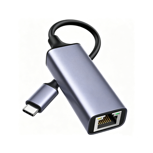RTL8153 USB C a RJ45 Gigabit Ethernet LAN adaptador Thunderbolt 3 Red para <span class=keywords><strong>Mac</strong></span> Book AirDell XPS gris 10 100 1000Mbps - Product Image 5