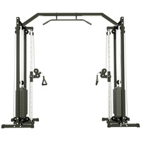 Máquina de Gimnasio Comercial para el Hogar con Cables Cruzados, Entrenador de Fuerza Multifuncional Profesional, Máquina de Ejercicios de Pecho con Cables