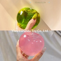 Balle sensorielle en TPR moulable avec saveurs thé vert et pomme verte pour filles de 14 ans et plus, province du Zhejiang
