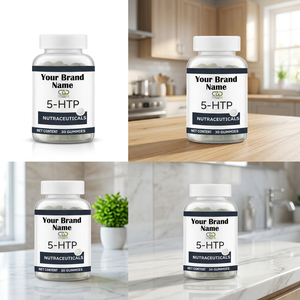 แคร์เวลล์ เฮิร์บส์ 5 HTP สมุนไพรกัมมี่ 30 เม็ด รับผลิตแบบ OEM ODM แบรนด์ส่วนตัว อาหารเสริมสำหรับผู้ใหญ่ จำหน่ายส่ง - Product Image 4