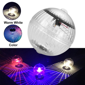 Lampes solaires LED RGB étanches pour piscine, IP65, télécommandées, flottantes, décoratives pour jardin, changement de couleur, décoratives pour piscine - Product Image 3