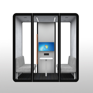 Cabina Telefónica Acústica Profesional Insonorizada para Oficina, Cabinas Insonorizadas para Oficina, para Reuniones Privadas en Espacios Públicos - Product Image 4