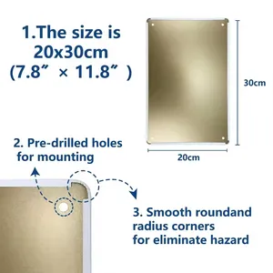 Plakat logam kecil dekoratif UV dicetak logam Multi gaya dekorasi rumah plak dari pemasok Premium