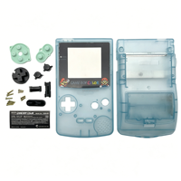 Coque de remplacement CTHTBZ IPS pour console Nintendo Game Boy Color, boîtier complet avec kit de boutons pour GBC