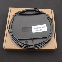 Emblème de calandre avant de voiture de 185 mm pour Mercedes W204 W205 W213 W212 X253 a C E S GLC GLE GLS GLA CLA ML