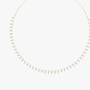Collier en diamant de laboratoire magnifique et très demandé, design moderne et élégant pour femmes, disponible à un prix raisonnable - Product Image 2