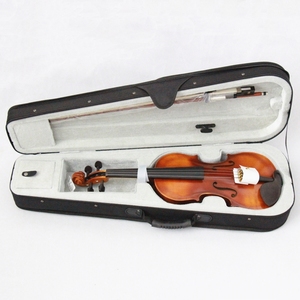 Violín para Estudiantes 1/2 al por Mayor, Violín de Madera Contrachapada de Buena Calidad con Estuche - Product Image 5