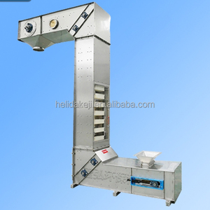 Elevador de Cangilones Tipo Z de Acero Inoxidable de Grado Alimenticio para Uso Industrial, Transportador de Cadena para Procesamiento de Granos - Product Image 3