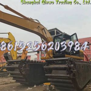 Pelleteuse ponton utilisée Train de roulement Buggy amphibie sur chenilles Non-Mini pelleteuse rétrocaveuse Cummins Core Pump 2017 1.2 mÂ ³ Bucket - Product Image 5