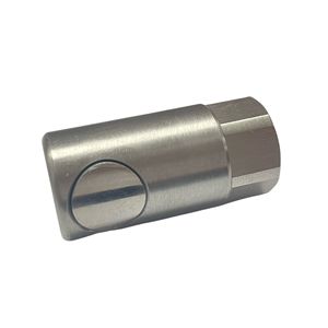 Acoplador de desconexión de liberación rápida de accesorio de aire hidráulico de acero inoxidable con rosca hembra/macho tipo <span class=keywords><strong>RBE</strong></span> francés - Product Image 3
