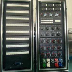 Boîtes de distribution d'énergie pour événements Socape Distro, extérieur, haute tension, triphasé, 400 ampères, 220 V/380 V, 126 canaux - Product Image 4