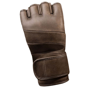 Gants de MMA personnalisés à lacets pour l'entraînement sportif, prix de gros, avec sangle de poignet réglable et fermeture auto-agrippante, légers - Product Image 2