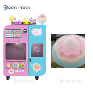 Máquina Expendedora de fábrica de máquinas de algodón de azúcar completamente automática profesional más vendida con sistema de pago de monedas y tarjetas de crédito - Product Image 6