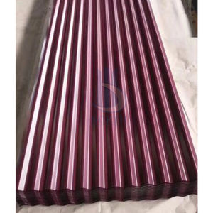 Tôle de Toiture Ondulée Galvanisée Couleur à Bas <span class=keywords><strong>Prix</strong></span> en Zinc/Aluzinc, Épaisseur 24 Gauge 0,45 mm pour <span class=keywords><strong>Maison</strong></span>, Longueur Personnalisable - Product Image 5