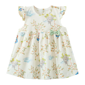 Abito da Principessa per Bambina 2026 Nuovo Vestito <span class=keywords><strong>Elegante</strong></span> Estivo per Bambine, <span class=keywords><strong>Abbigliamento</strong></span> Estivo per Ragazze, Abito Raffinato per Bambine - Product Image 1