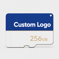 Kartu Memori TF Logo Dapat Disesuaikan 32GB -256GB U3 V30 Kecepatan Tinggi