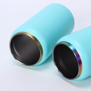 Gold-plated 304 Stainless Steel Insulated <b>Gift</b> Cup 16oz Plastic-coated <b>Large</b>-capacity Straw Car Cup Customizable Cross-border - Product Image 4