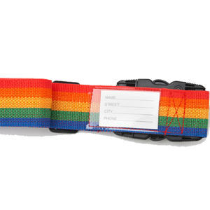 <span class=keywords><strong>Tsa</strong></span>-candado ajustable para maleta, cinturón colorido personalizado, correa de equipaje, cierre de viaje - Product Image 6