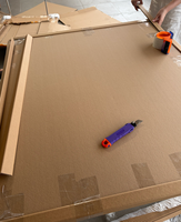 ELEGOO OrangeStorm Giga 820x840mm Pelat Bangun Magnetik Baja Pegas PEI Besar Dua Sisi Berlapis Bubuk Halus Frosted untuk Printer 3D Besar