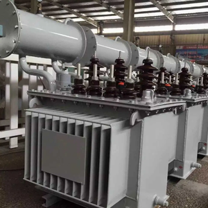 Transformador de Potencia Eléctrico Sumergido en Aceite para Exteriores, 110KV 35KV 10KV 50Hz, Trifásico/Monofásico, 500KVA 630KVA 1000KVA, Uso Industrial - Product Image 1