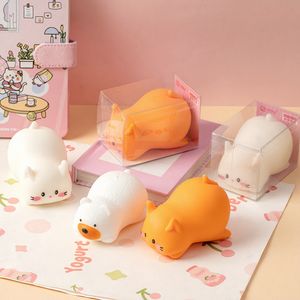 Cute <b>Cat</b> and Bear <b>Squishy</b> Slow Rebound Stress Relief Squeeze Ball - Product Image 2