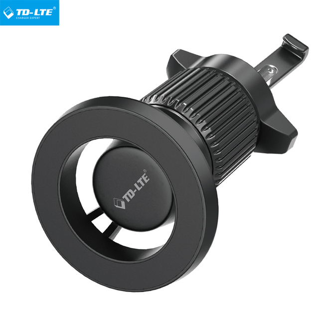 360 Degree Rotation Strong Magnetic ABS Plastic Universal Smartphone Car Dashboard Phone Holder for Car Air Vent