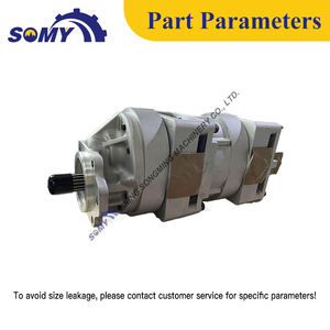 ปั๊ม ASS'Y 705-55-43000 7055543000สำหรับรถตักล้อยาง Komatsu WA470-5 <span class=keywords><strong>WA450</strong></span>-5L WA480-5 WA480-5L ปั๊มเกียร์ไฮดรอลิก - Product Image 4