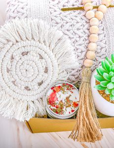 Cá Nhân Chăn Quà Tặng Giỏ Tự Chăm Sóc Khuyến Khích Gói Nhận Cũng Sớm Hộp Quà Tặng Cho Phụ Nữ Thư Giãn Hộp Quà Tặng - Product Image 2