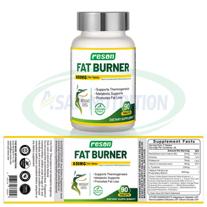 Ausreson OEM/ODM Таблетки для похудения Slim Pills: Быстрое сжигание жира, натуральные травяные добавки для мужчин - Product Image 3