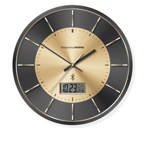 Đồng Hồ Treo Tường Trang Trí Màn Hình Lcd Kỹ Thuật Số Hiện Đại Sang Trọng 14 Inch Đồng Hồ Tùy Chỉnh Bằng Nhựa Không Ồn Logo Tùy Chỉnh Cho Phòng Khách - Product Image 5