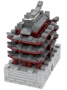 Ensemble de blocs de construction en plastique MOC personnalisés et créatifs représentant des bâtiments historiques pour les expositions et les cadeaux commémoratifs - Product Image 2