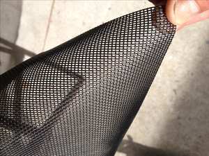 <span class=keywords><strong>Moustiquaire</strong></span> moderne <span class=keywords><strong>pour</strong></span> la maison, en maille anti-rayures, en polyester enduit de PVC, résistante aux animaux domestiques, en fil plastique noir <span class=keywords><strong>pour</strong></span> animaux domestiques - Product Image 2