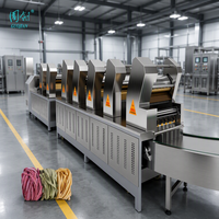 Machine automatique commerciale de fabrication de nouilles ramen fraîches à 5 rouleaux pour la production de nouilles fraîches et de nouilles râpées, à vendre