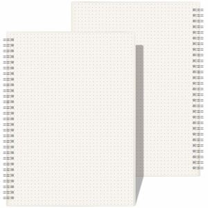 Hot Sale Custom Dot Grid A5 Personal Spiral Hardcover Organizer/Planner Gift <b>Journal</b> Daily Notebook with 80 Sheets Custom Logo - Product Image 1