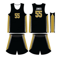 Uniforme de Baloncesto Reversible con Estampado Digital Transpirable, Talla Grande, Camisetas de Baloncesto de EE. UU. para Equipo