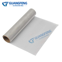 Guangfeng OEM 20 30 50 100 200 300 400 500 1000 Micron 304 316 316L Tamis filtrant en treillis métallique en acier inoxydable, Tamis vibrant