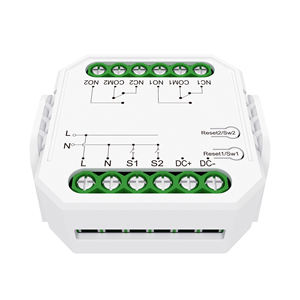 Interrupteur intelligent NO NC 100-240VAC 5V-40VDC 2 gangs Wifi Zigbee pour l'automatisation, la sécurité, le sonnetteur, l'interrupteur lumineux, la télécommande - Product Image 3