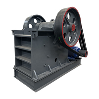 Concasseur à mâchoires double usage pour l'extraction d'or et le concassage de pierres PE220*350, concasseur de granit de carrière, prix promotionnel