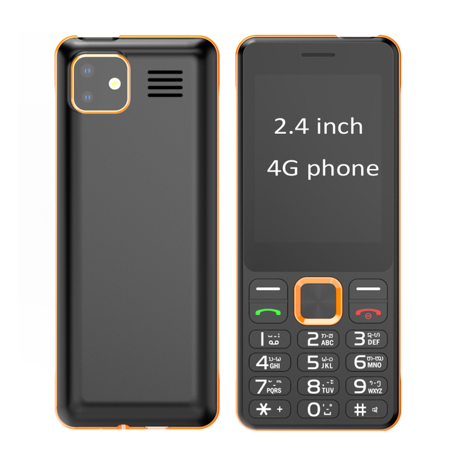 Oem 4G Handset Keypaid Feature Phones With 4G Lte Keypad Mobile Phone Basic Simple Easy Use 4G Dumb Phone Factory Manufacturer