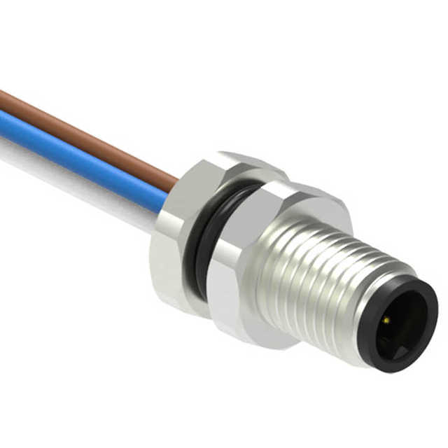 Manufacturer Customized M5 4-Pin Cable Connectors Electronic Connector with 1A Operating Current