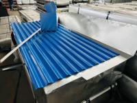 Farbige Stahlplatten Sinusförmig Gewellte Dachbleche Metallbedachung für Industrielle Gebäudekonstruktion