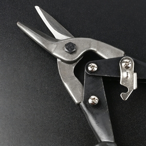 Cisailles à tôle d'<span class=keywords><strong>aviation</strong></span> droites/courbées gauche/droite, à bord lisse, pour bricolage industriel, cisailles de découpe de métal, ciseaux à tôle - Product Image 3