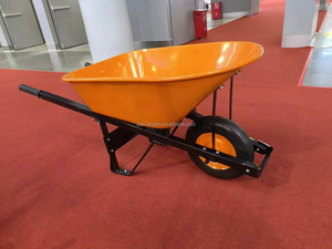 Carretilla de metal de hormigón para construcción de jardines, carretilla de servicio pesado, carretilla australiana de EE. UU. - Product Image 2