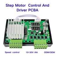 Controlador de Motor Paso a Paso Todo en Uno con Interruptor de Límite Recíproco, Ángulo, Pulso, Velocidad, Retardo, 8 Modos, DC10~30V 4A