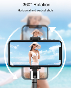 Trípode para teléfono móvil multifunción, palo de Selfie inalámbrico de aleación de aluminio Horizontal y <span class=keywords><strong>Vertical</strong></span>, antivibración, P70, 800Cm - Product Image 5