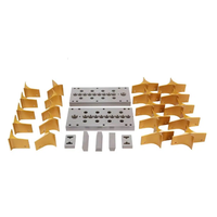 Pasador y Casquillo Expulsor para Molde de Inyección SKD61 S136, Superficie Nitrurada, Piezas de Precisión para Molde, Componentes Expulsores Rectos Estándar, OEM